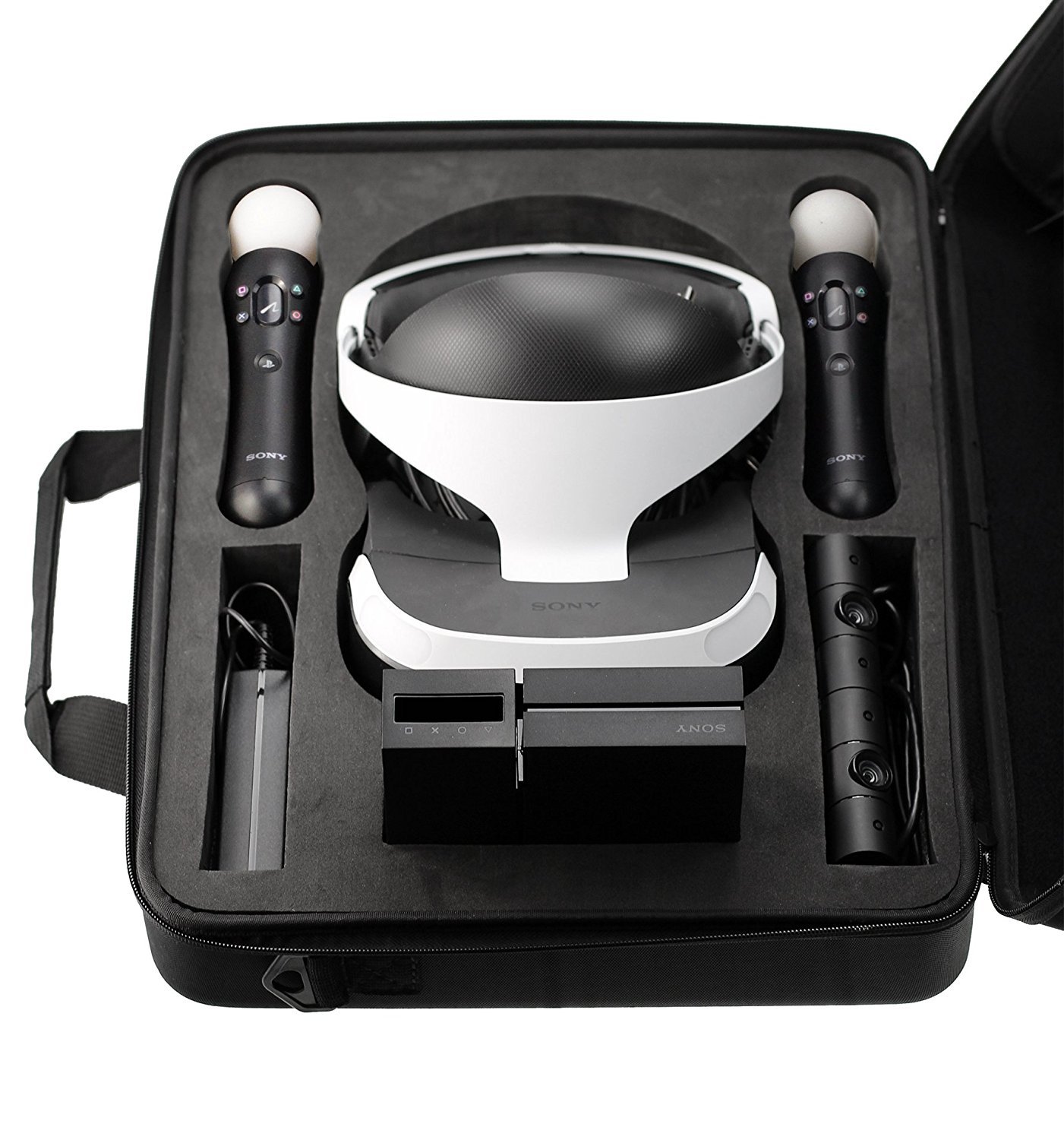 Navitech Playstation VR (PSVR) Headset and Accessories Carrying Case