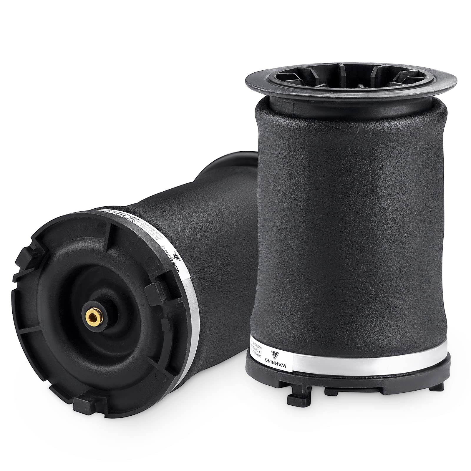 Photo 1 of JDMON 2 Pcs Rear Air Spring kit Suspension Bags Replacement for Hummer H2 2003 2004 2005 2006 2007 2008 2009, Replaces 15172563,15190519,15938306, Air Shocks Struts, Pair Left & Right