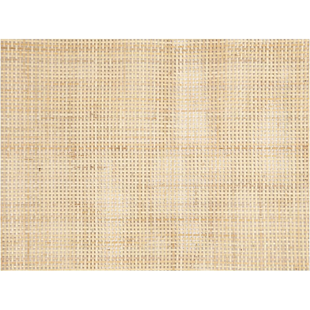 Creative 502420 Rattan, Natural, Fine, 40 cm Width, 50 cm Length