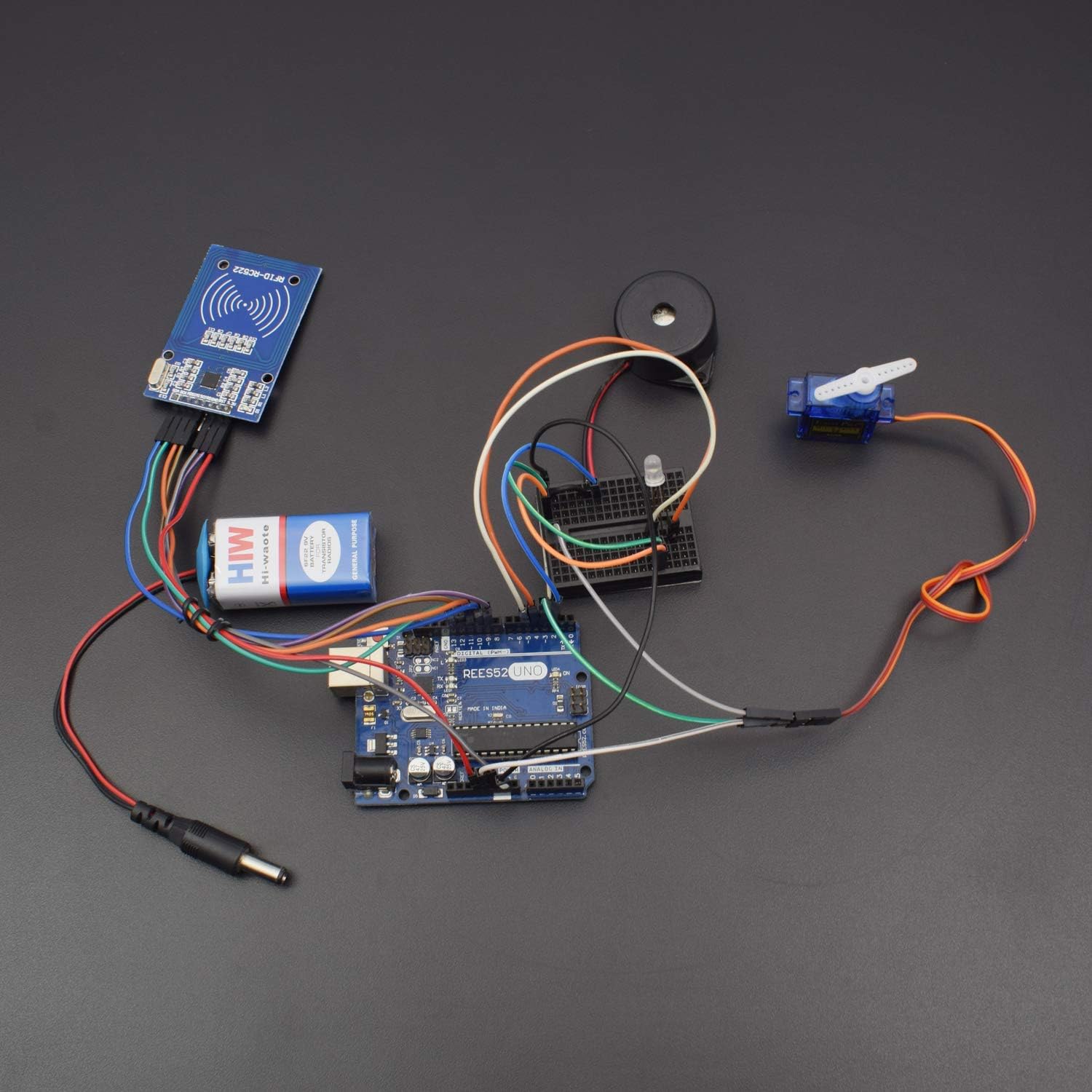 REES52 Make A RFID Door Control System User Identification Card Using Arduino Uno with Instruction Manual