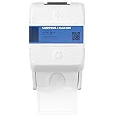 Zebra ZSB Series Labels - Potato Starch-Based Printer Label Paper - Recyclable Cartridge for Stickers - Versatile, Cloud-Based Adhesive - Mailing, 2.25" x 4"