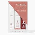 L'ANZA Healing ColorCare Trio Hair Kit, Color-Preserving Shampoo, Conditioner & Trauma Treatment in a Gift Box, Luxury Hair Care Kit for Damaged, Colored Hair, Blonde & Grey (10.1/8.5/5.1 Fl Oz)