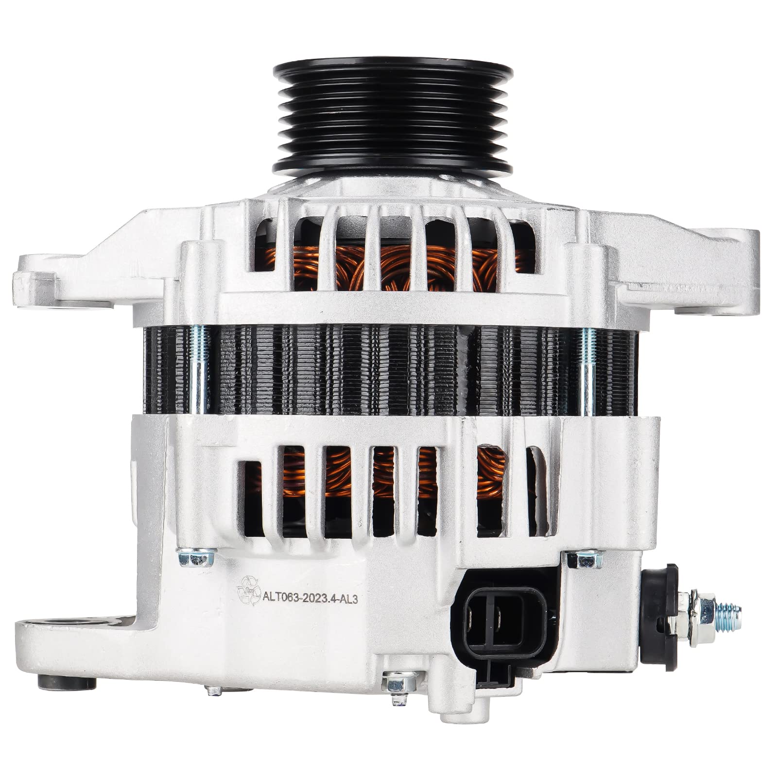 Photo 1 of Alternator for 2002 2003 2004 2005 2006 Nissan Sentra 1.8L 1.8 23100-4Z400, 23100-4Z40B, LR180-769, LR180-769B, LR180-769F, 400-44100, 13937, AHI0087, 334-1463, 12421