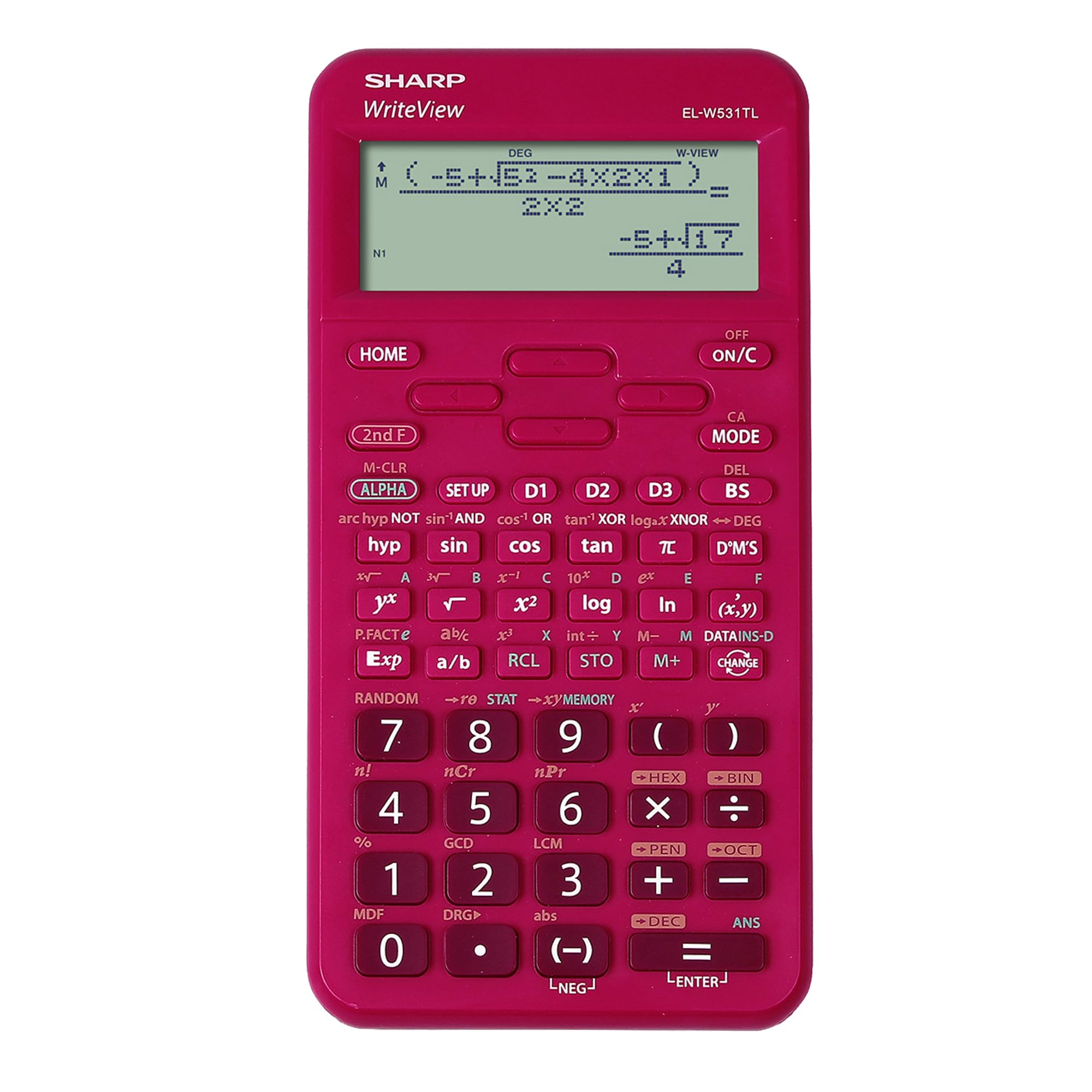 Sharp EL-W531TL RD Scientific Calculator