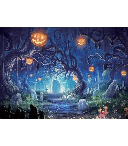 Porte, Fond, Cimetière, Halloween | Vecteur Gratuite