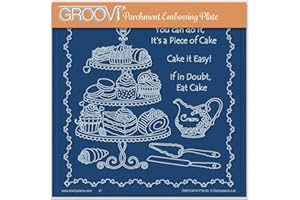 Clarity Stamps – Linda Williams' Assiette carrée Groovi A5