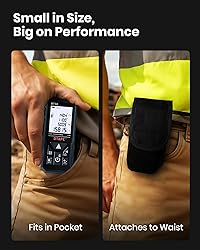 Laser Measure, DTAPE 165 Ft Digital Laser Distance