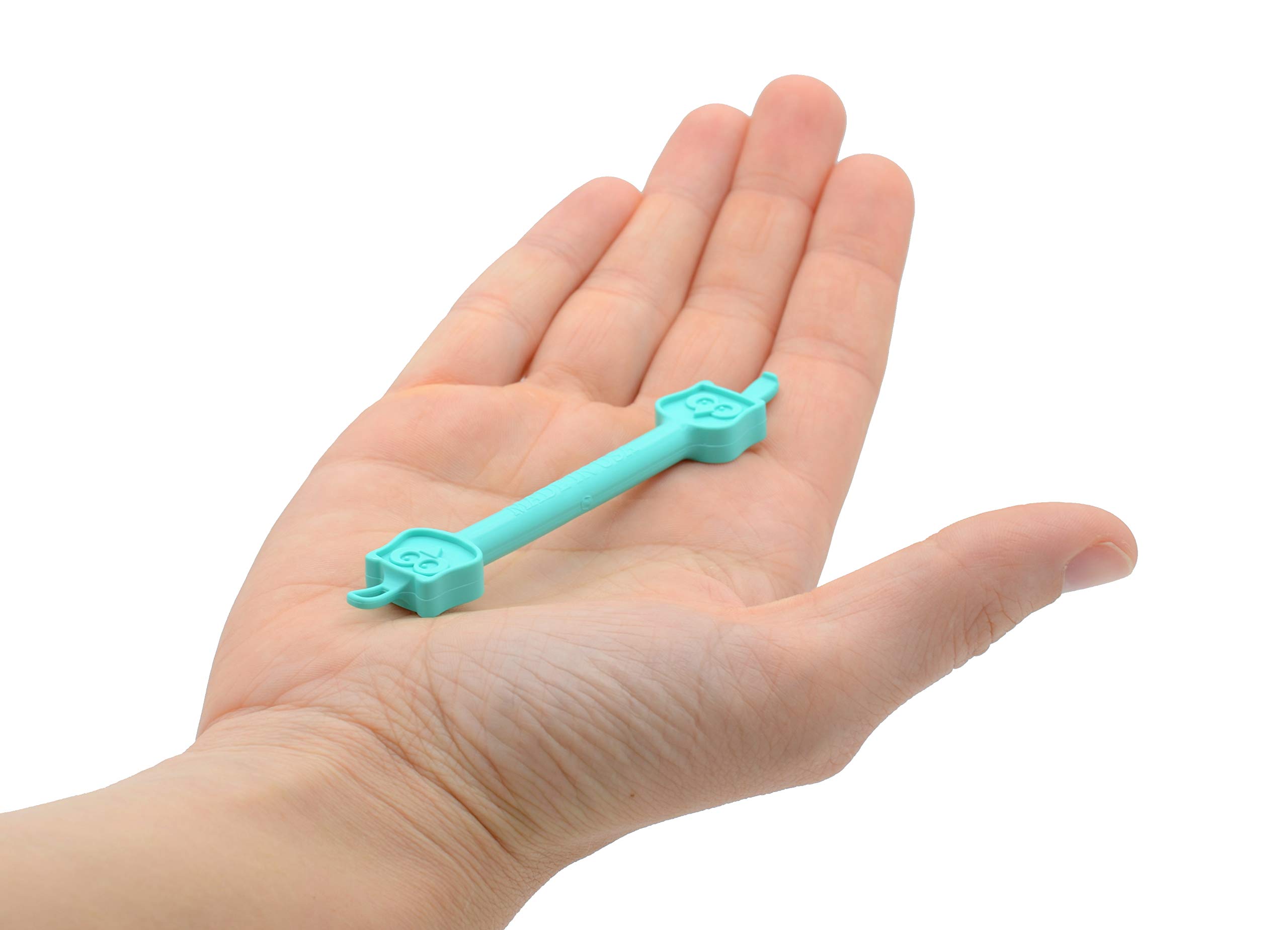 Nose Hero - Baby Nose and Ear Cleaner Tool - Made in USA 100% Soft Flexible Rubber Infant Booger Picker - Essential Baby Care Products - Nasal Boogie Sucker Tool - Safe, BPA Free