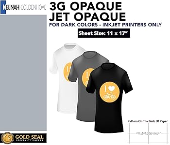 3g Jet-Opaque 3g Heat Transfer Paper
