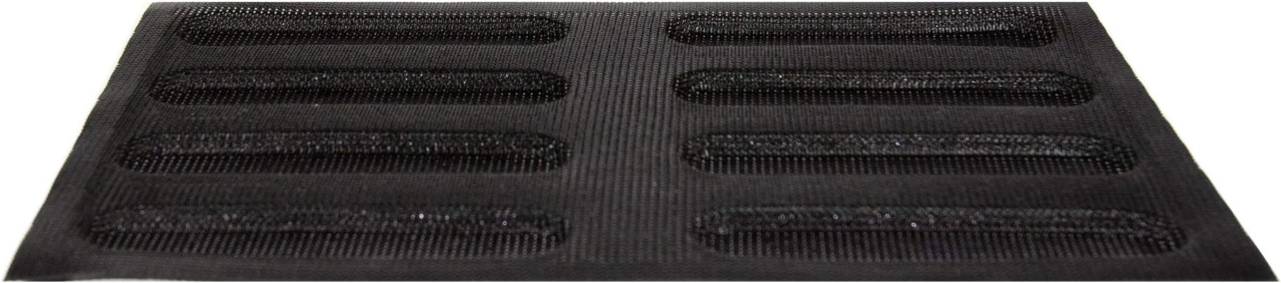 Nidus Ultrabreathe Fiberglass Silicone Baking Mat – Eclair Shapes 8 Cavity, 11.8" x 7.8"