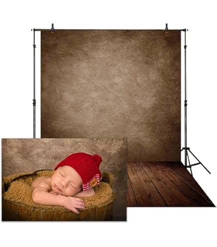 AOFOTO 3x5ft Vintage Holzbrett Hintergrund – Fotohintergrund Für Studio, Kinderporträts & Videos
