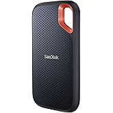 SanDisk 2TB Extreme Portable SSD - Up to 1050MB/s, USB-C, USB 3.2 Gen 2, IP65 Water and Dust Resistance, Updated Firmware - E