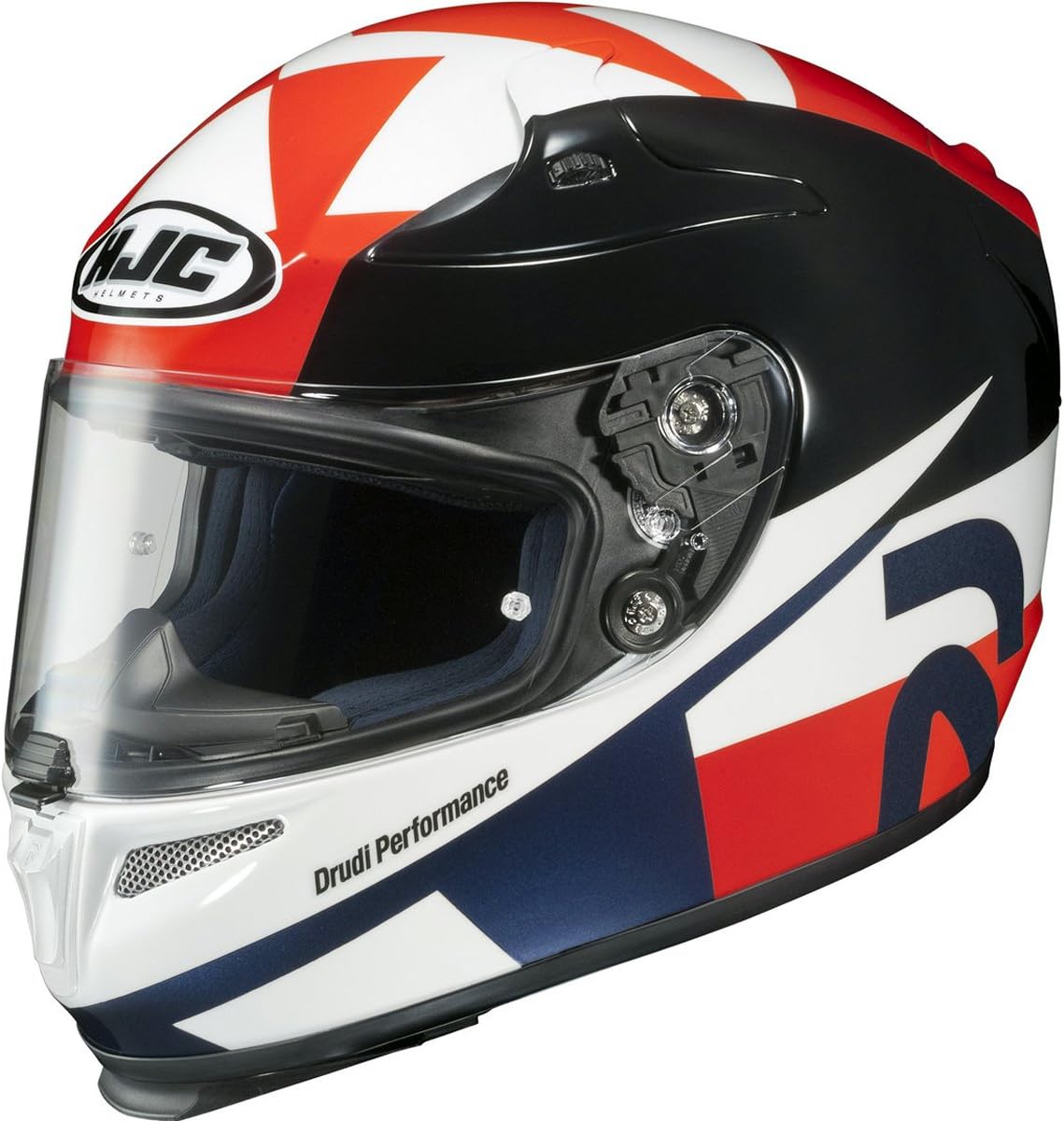 HJC Ben Spies Replica III Men's RPHA-10 Sports Bike Motorcycle Helmet - MC-1 / Large