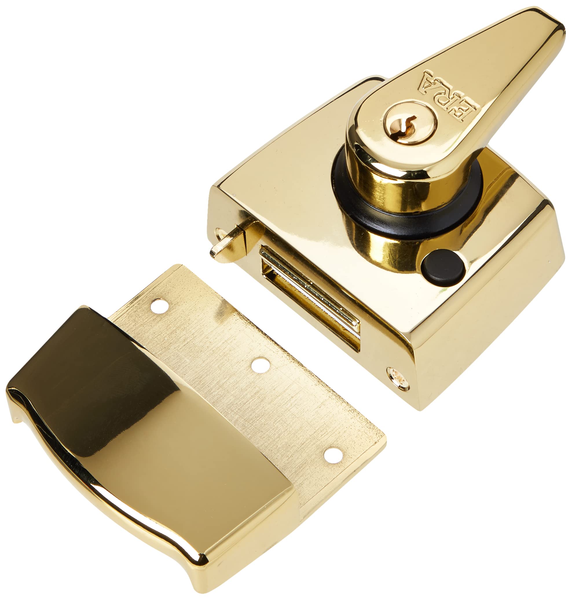 ERA 183-31 40mm High Security Nightlatch with Brass Effect Body