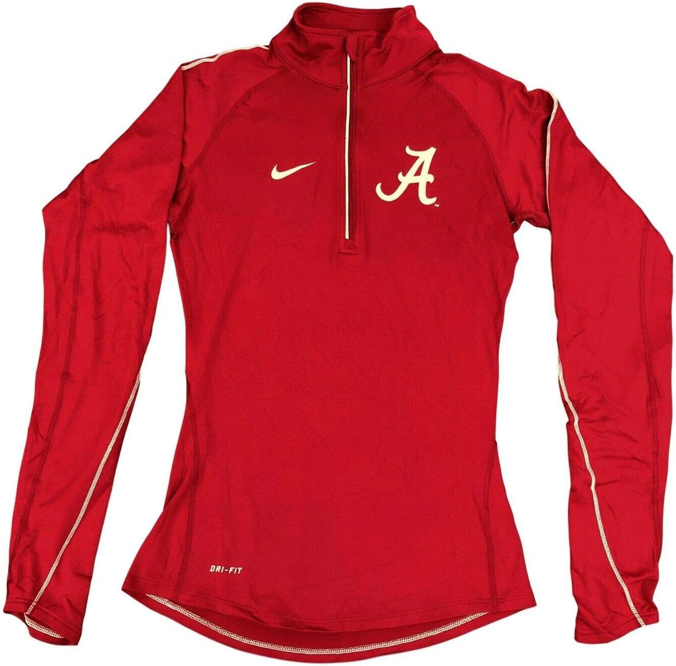 Amazon.com: Nike Dri-Fit Alabama Crimson Tide Essential Performance Half-Zip Pullover SZ XS 