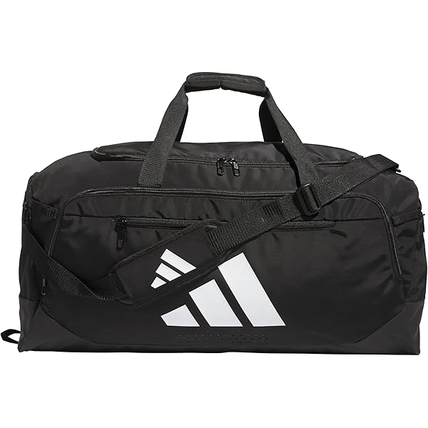 Amazon.com | adidas Unisex Essentials 3-Stripes Duffel Bag, Black/White, L | Sports Duffels Amazon.com | adidas Unisex Essentials 3-Stripes Duffel Bag, Black/White, L | Sports Duffels