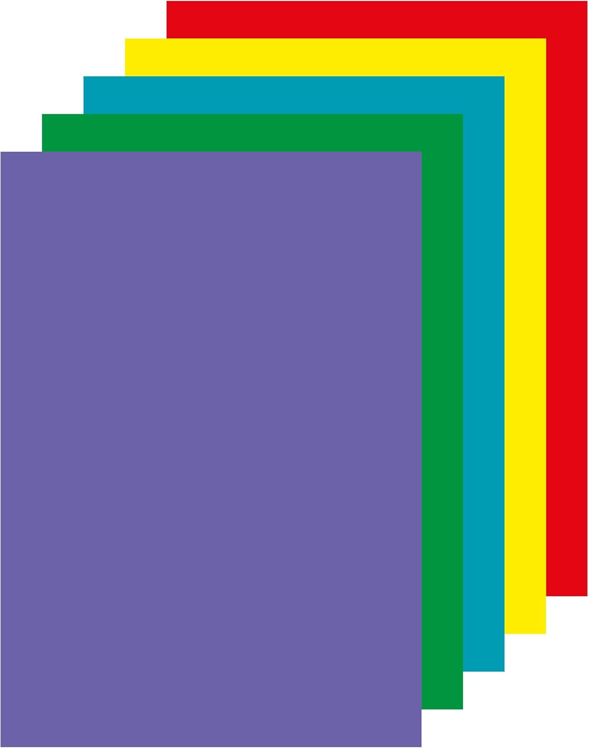 APLI 15279 - Papel color surtido intenso A4 100 hojas