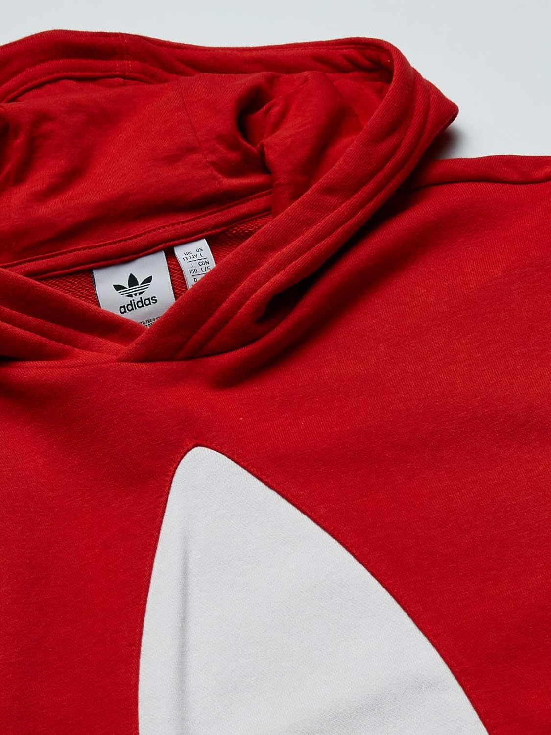 adidas Originals Kids' Big Trefoil Hoodie Sweatshirt: Clothing