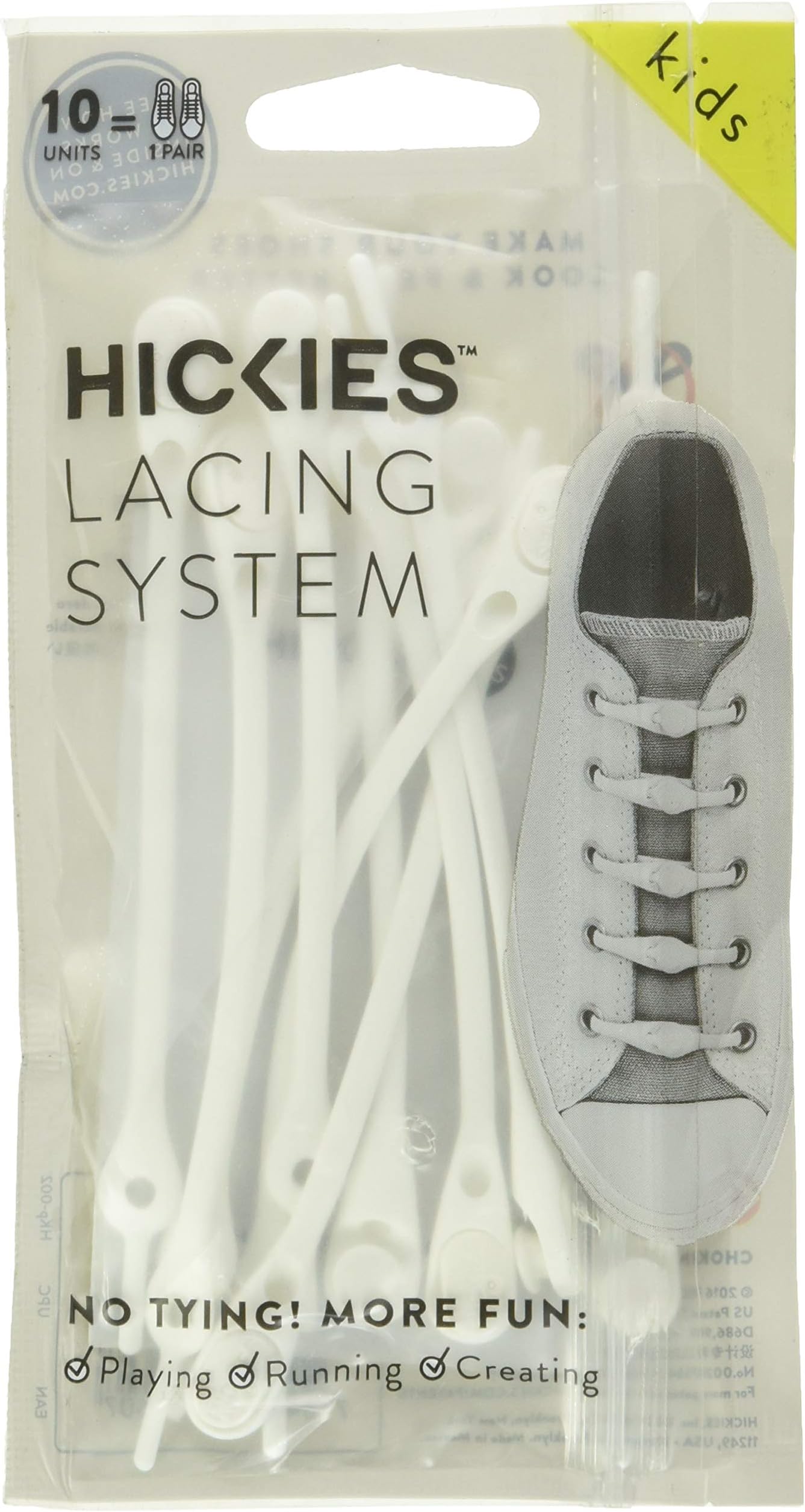 HICKIES Kids - Tie-Free Elastic Shoe Laces