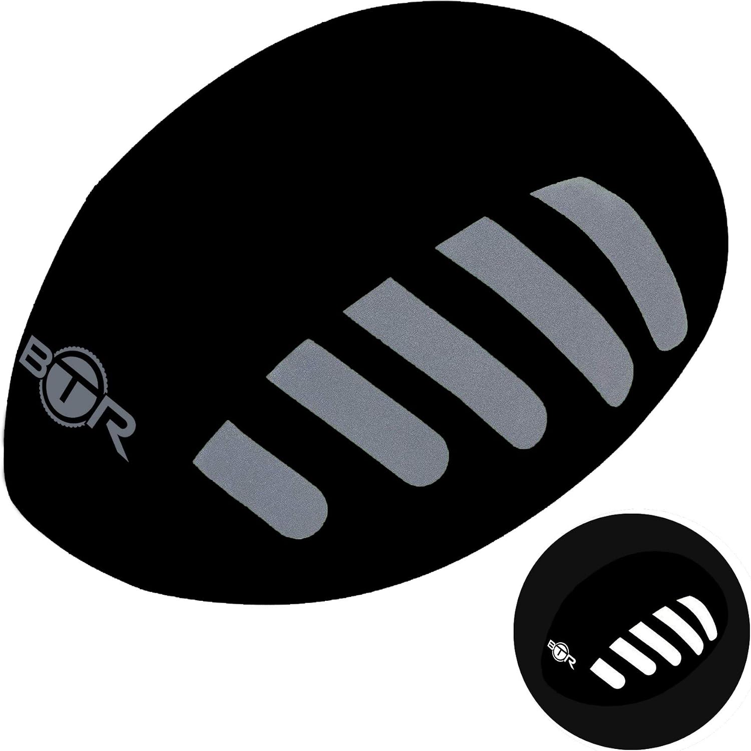 BTR Waterproof High Visibility Reflective Bicycle Helmet Covers x 2 - Image 3