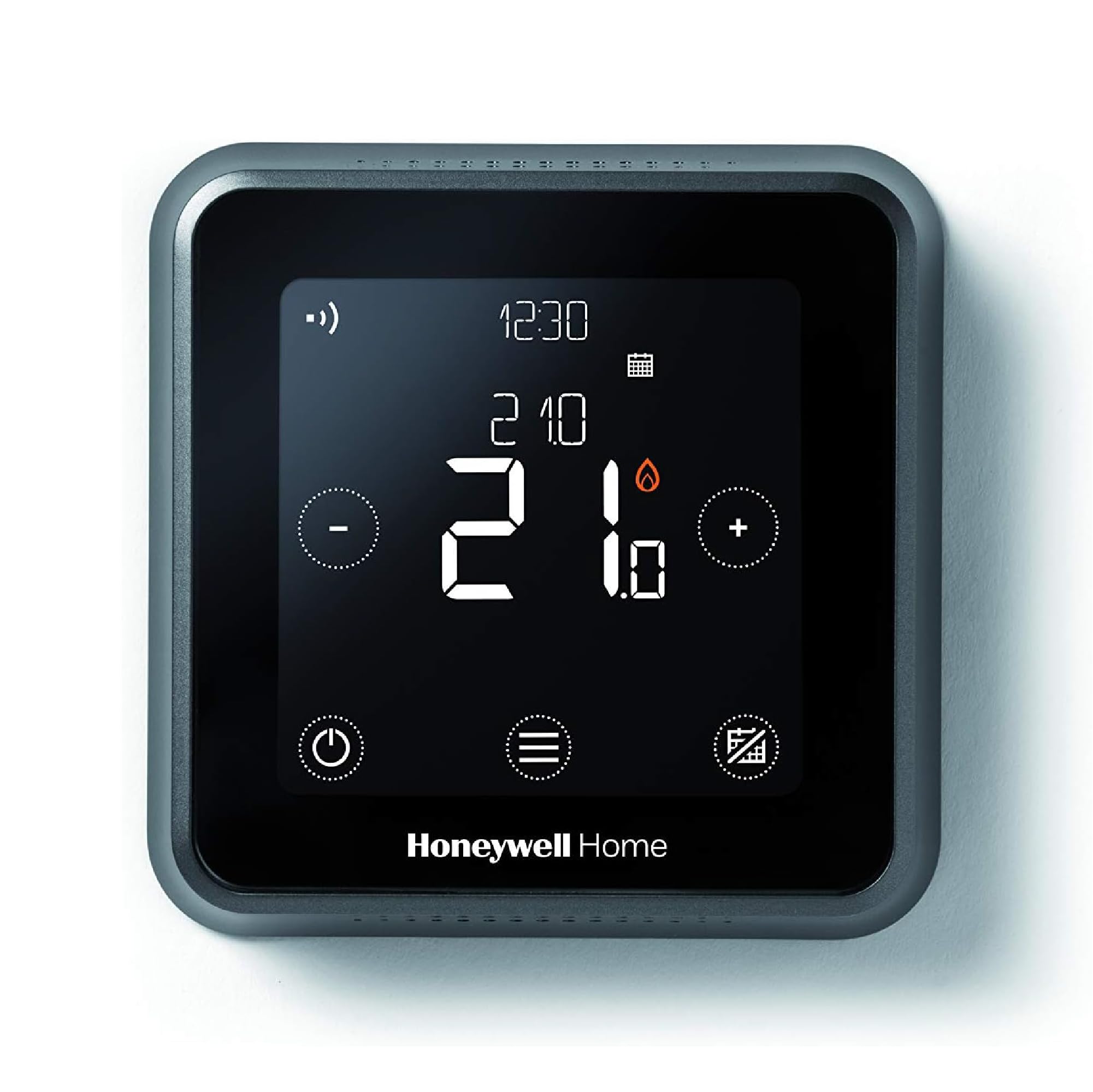 Honeywell Home T6 Wired Smart Thermostat - Black - Touchscreen Heating Control with Geofencing, Alexa, Apple & Google - 868 MHZ - Easy Install & App Setup for Combi Boiler & More - CM907 Replacement