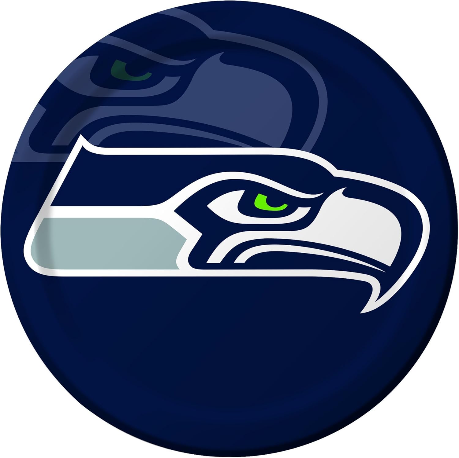 Creative Converting 8 Count Seattle Seahawks Paper Dinner Plates