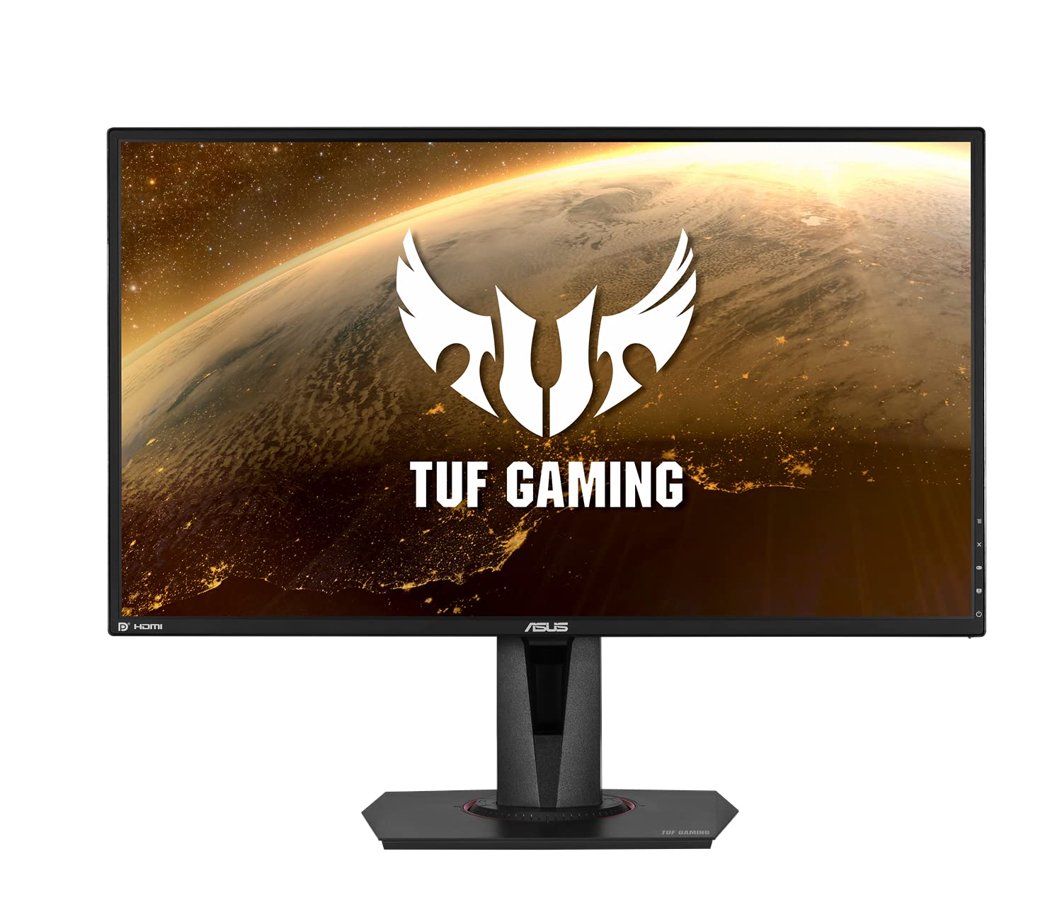 ASUS TUF Gaming VG27AQ - 27 Zoll WQHD Monitor - 165 Hz, 1ms MPRT, G-Sync kompatibel, HDR 10 - IPS Panel, 16:9, 2560x1440, DisplayPort, HDMI, ergonomisch, Schwarz