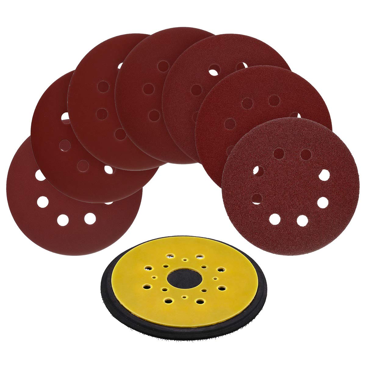 Black & Decker 8-Hole 5-Inch Backing Pad For RO100 Sander (2-Pack) - 380278-00