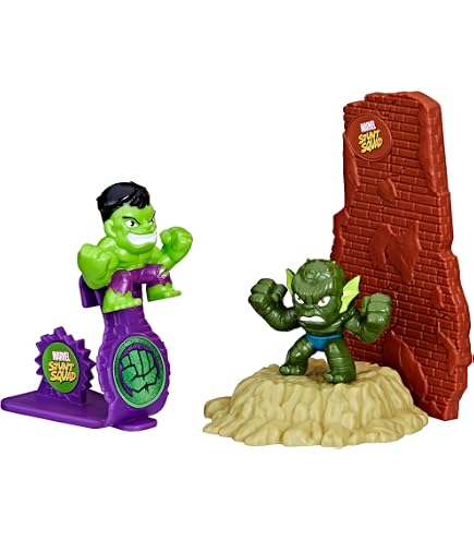 Marvel Stunt Squad Tower Smash – Set Gioco Capitan America Vs Thanos Con Figure Da 3,8 Cm E Lanciatore - 2