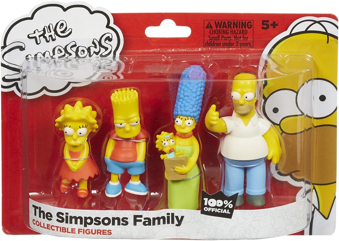The Simpsons Toy Pack de Figurines de la Famille Simpson à