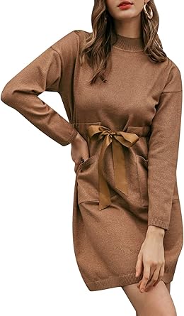 jersey sweater dress