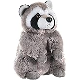 Wild Republic Raccoon Plush, Stuffed Animal, Plush Toy, Gifts for Kids, Cuddlekins 12 Inches