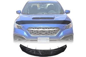 Daeiclru Hood Bra Cover Protector Car Hood Cover Compatible with Subaru WRX 2022 2023, Black Front Cover Mask, Bonnet Bra Car Accessories