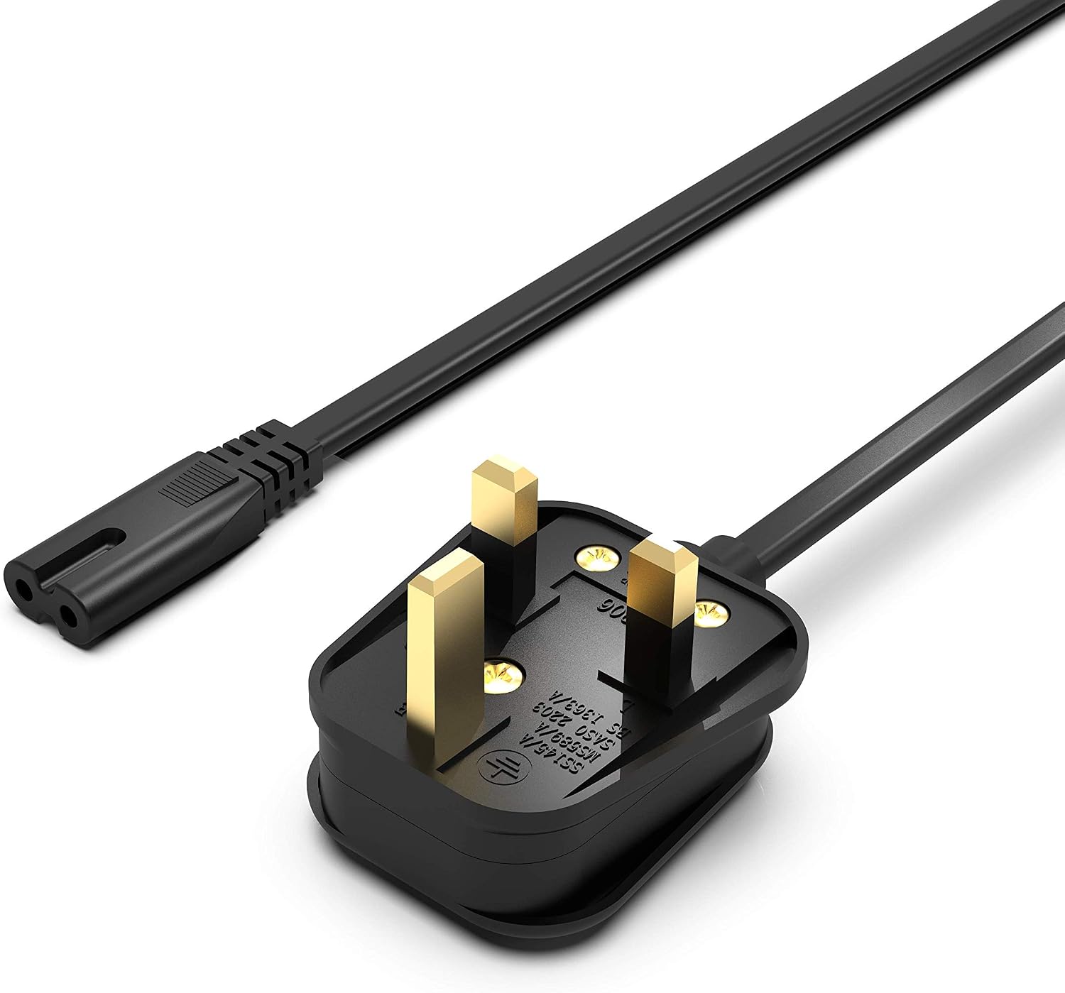 Superer 1.2M Power Cable Fit for Sony PS5 PS4 PS3 Slim PlayStation 5 4 3, Xbox Series X/S, Xbox One X/S