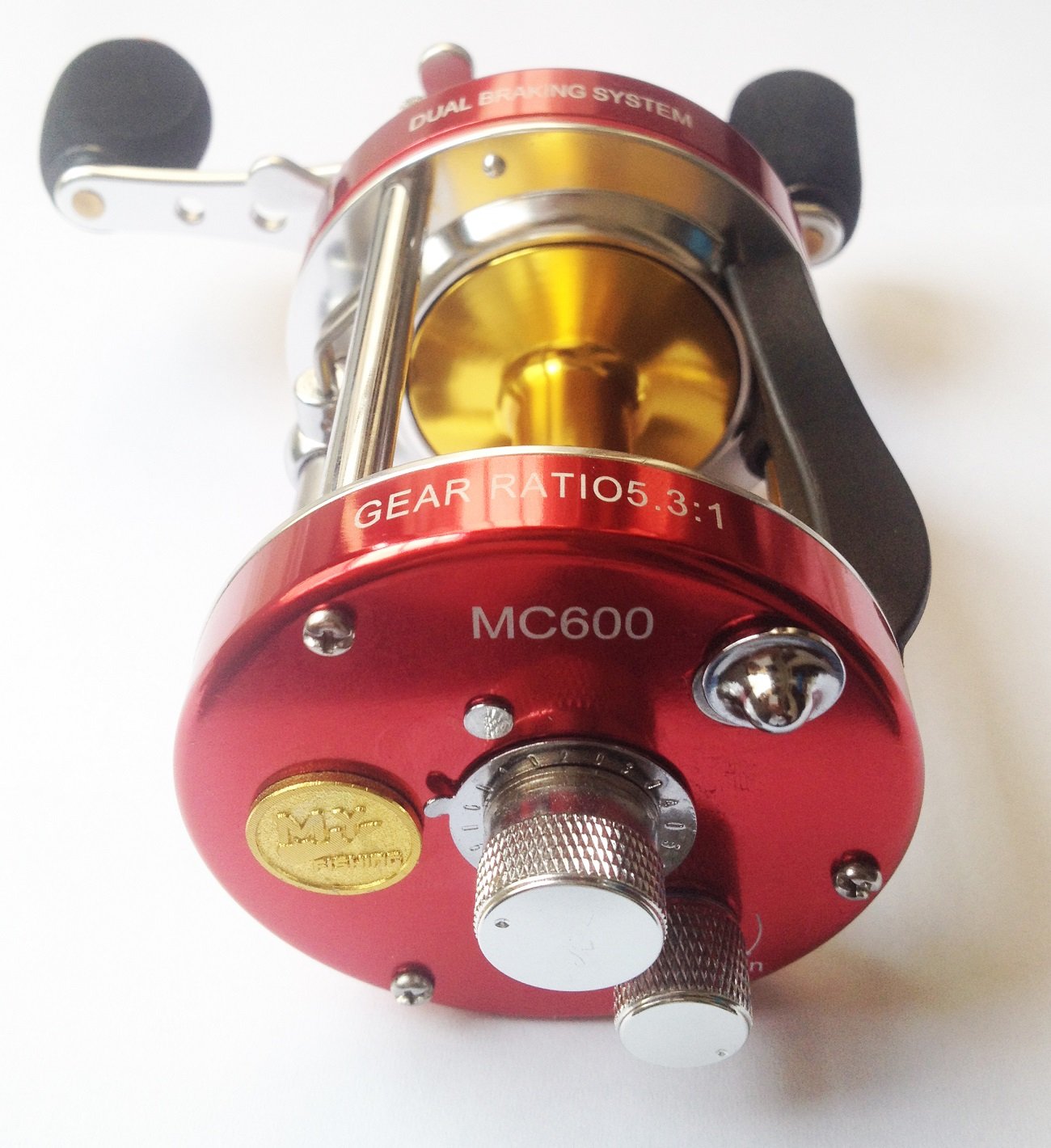 激安 Mingyang Mc600 Baitcastingリール釣りタックル6 Right Snakehead釣りリールレッド色 Handed ギア比5 3 1 B00xhl6vaw
