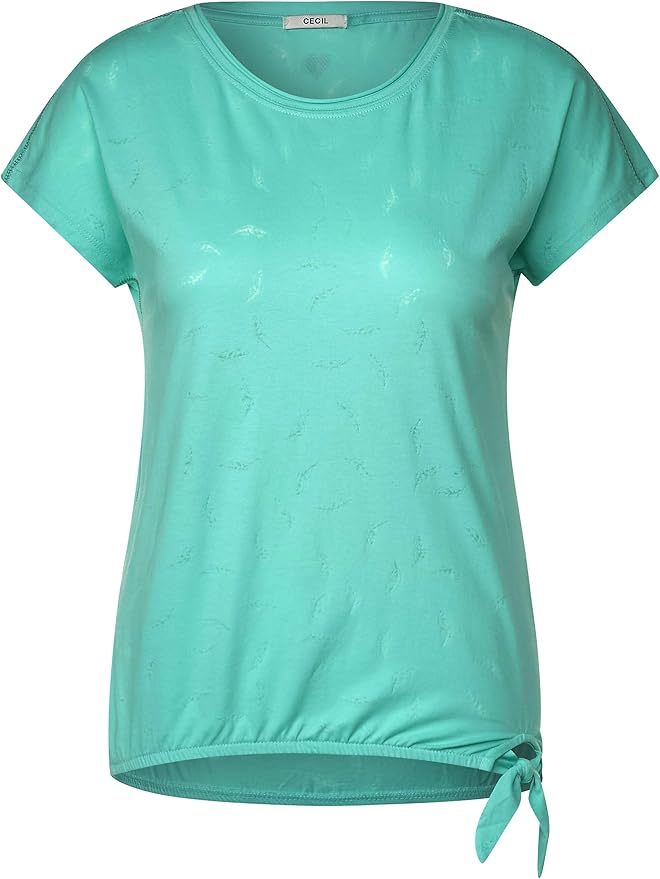 T-Shirt Cecil Femme - Basique Confortable Coupe Classique