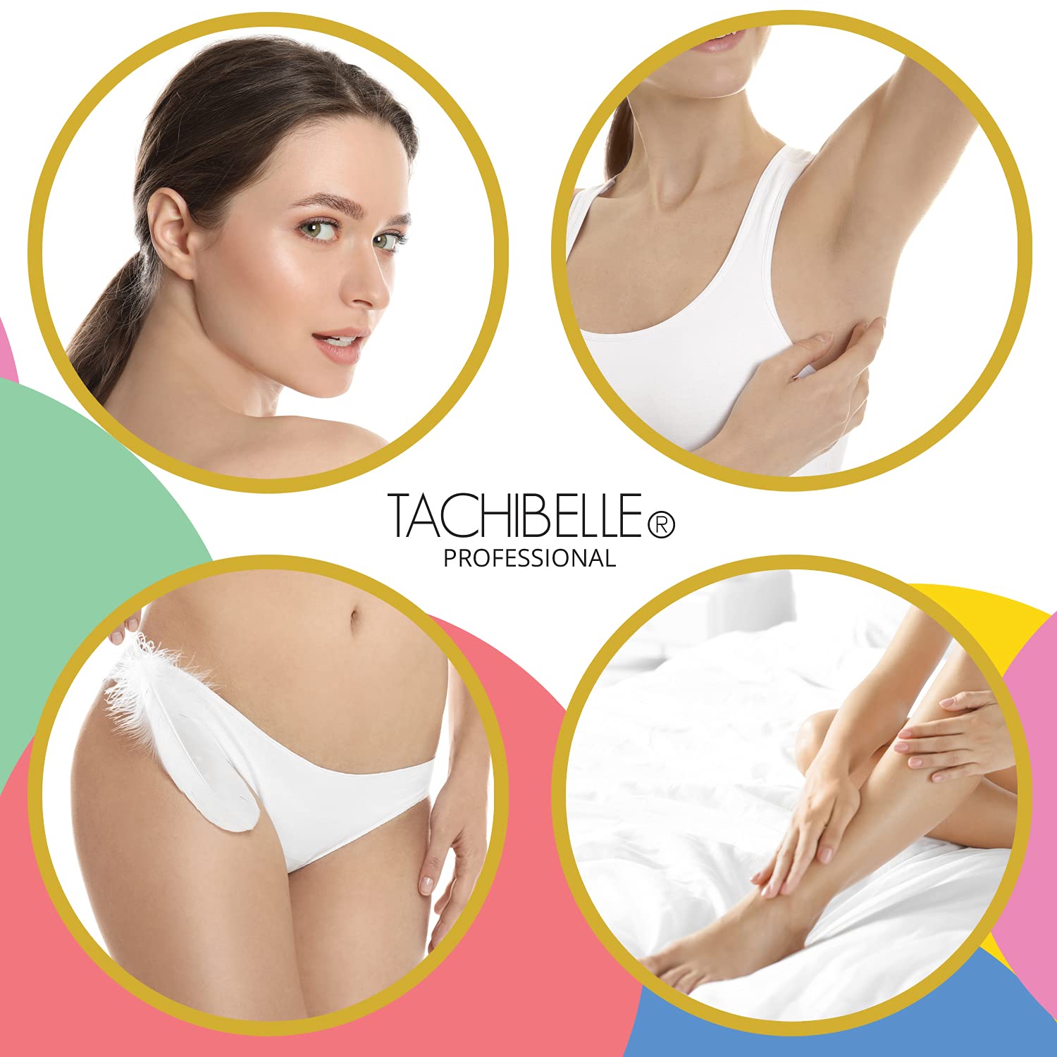 Tachibelle Wooden Wax Sticks - Body Eyebrow, Lip, Nose Small Waxing Applicator Sticks for Hair Removal and Smooth Skin Professional Spa - 2 in 1 (pointed and slanted) (Pack of 500)