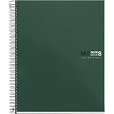 Miquelrius - The Original Notebook Notebook, 8 Coloured Stripes, Opaque Polypropylene Cover, A5 Size (148 x 210 mm), 2 Drills, 200 Sheets of 70 g/m&sup2;, Horizontal Ruled 7 mm, Khaki Colour