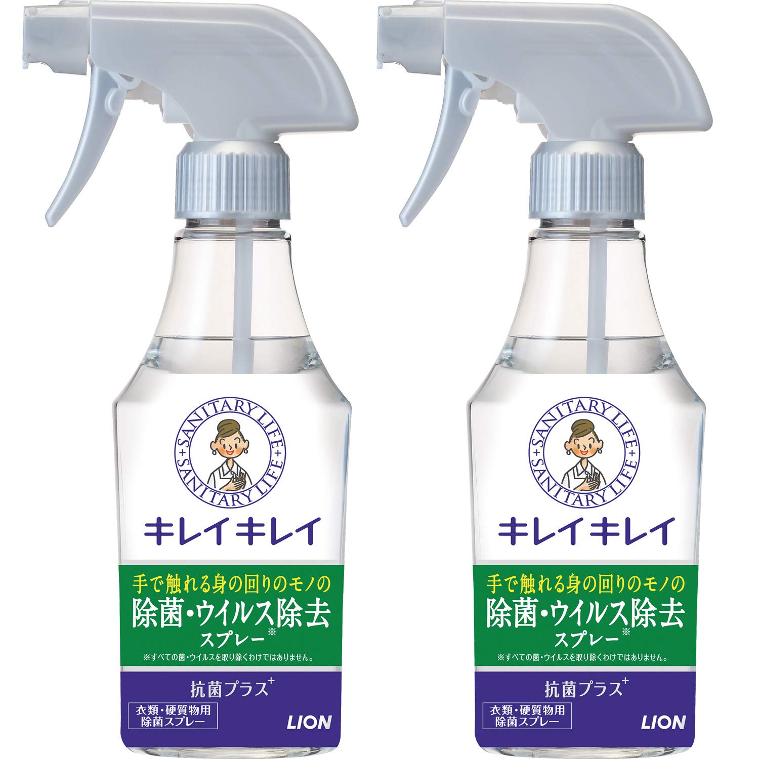 キレイキレイ 除菌・ウイルス除去スプレー 本体280ml 2個セット商品画像