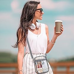 USPECLARE Clear Purse Stadium Transparent Messenger