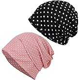 JarseHera Womens Slouchy Beanie Cotton Chemo Caps Cancer Headwear Hats Turban