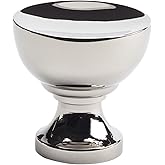 Atlas Homewares 328-PN Shelley Collection 1.18-Inch DAP Round Knob, Polished Nickel