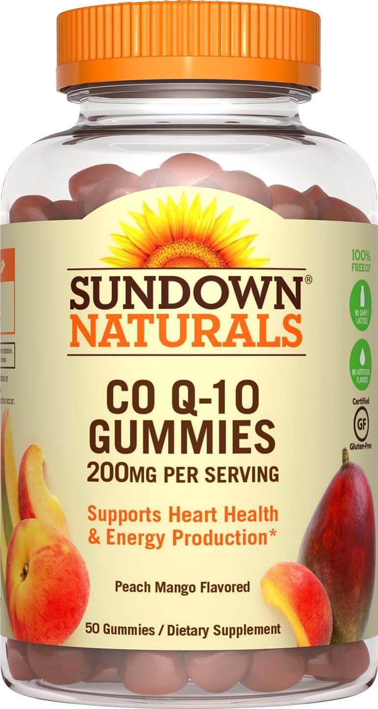 Sundown Naturals CoQ10 200 Mg 50 Count