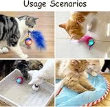 Migipaws Interactive Cat Ball Toy Set - Motion Activated, Rechargeable view 4