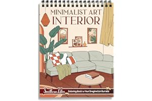 SOUTHERN LOTUS Spiral Coloring Book: Perfect Relaxation Gift for Art, Minimalist Interior decor Lovers - Adults & Women - Stress Relief Mindfulness Practice - Ideal Addition to Minimalism Life