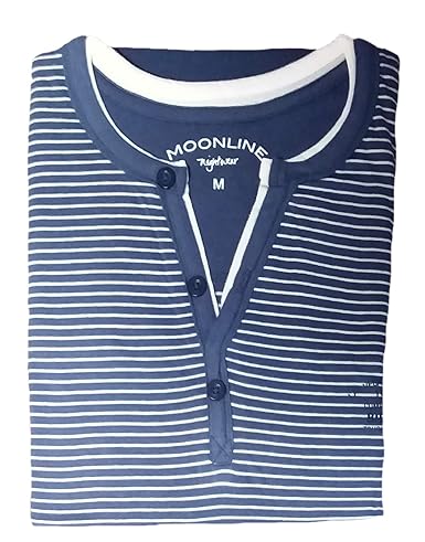 Moonline Herren Shorty Schlafanzug kurz 100% Baumwolle M L XL XXL 50 52 54 56