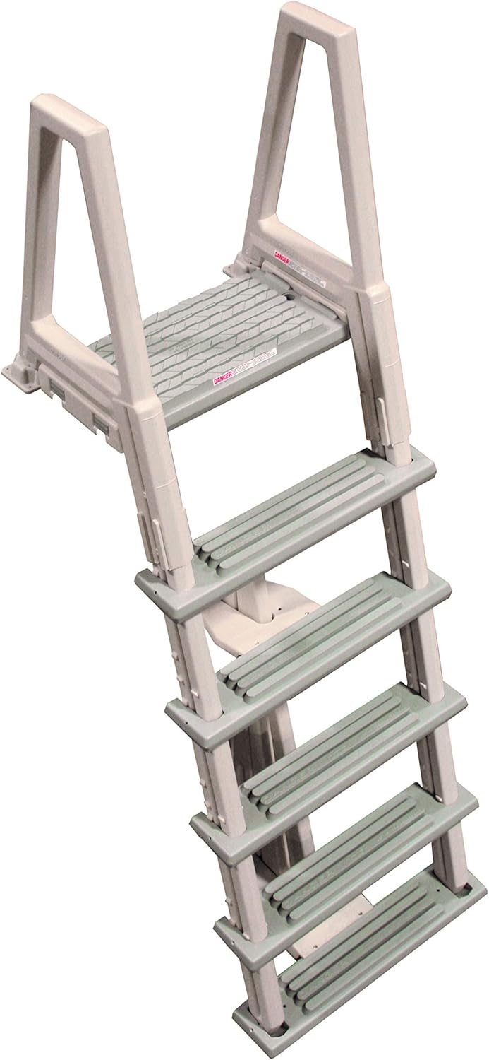 CONFER 6000X HEAVY DUTY INPOOL LADDER FOR DECKS FROM 42IN TO 56IN HIGH : Garden & Outdoor