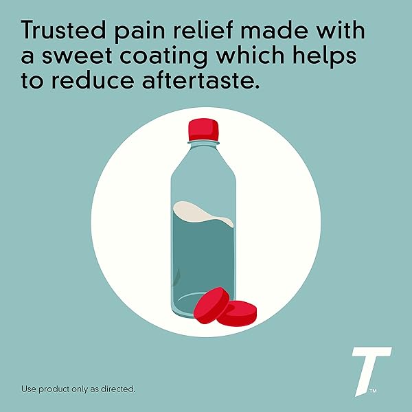 TYLENOL EXTRA STRENGTH PAIN RELIEVER & FEVER REDUCER, ROUND COATED TABLETS, 500 MG ACETAMINOPHEN PAIN RELIEF PILLS FOR HEADACHE, TOOTHACHE & MINOR ARTHRITIS PAIN, 100 CT