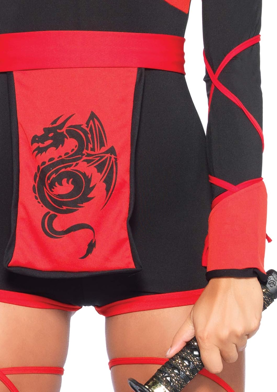 Leg Avenue Women's Dragon Ninja Costume: Clothing