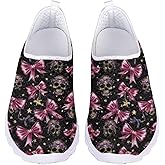 Jeiento Running Shoes for Women Men Athletic Walking Sneakers,Fall Leaf Shoes,Halloween Shoes for Hiking Walking Sports Travel Jogging Shoes